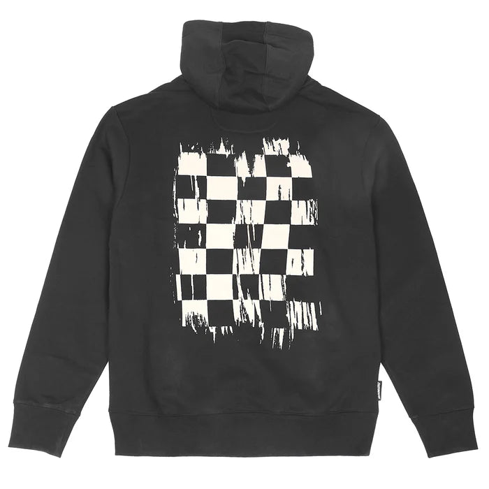 FRAY HOODED PULLOVER (Black) |