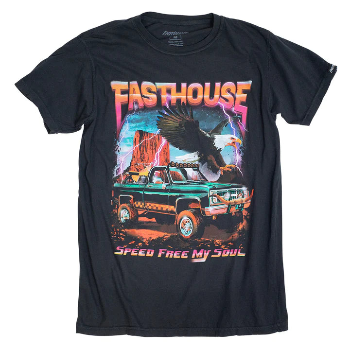 MENS FREEDOM TEE (Black) | Fasthouse