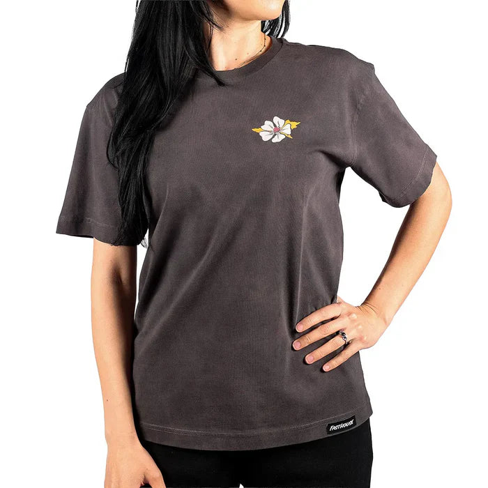 WOMENS F&F RELAX FIT SS TEE (Black Crystal) | FASTHOUSE
