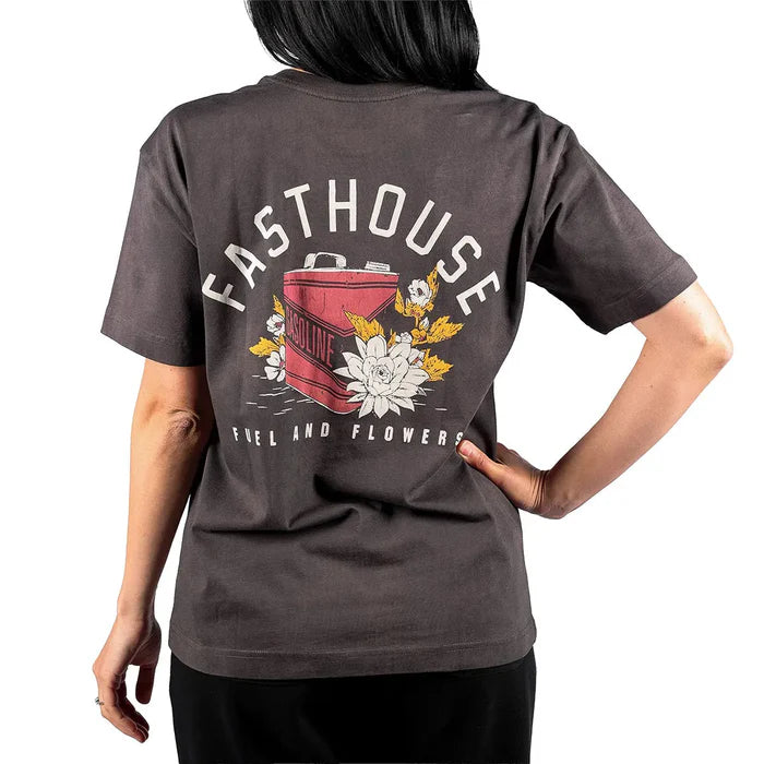 WOMENS F&F RELAX FIT SS TEE (Black Crystal) | FASTHOUSE