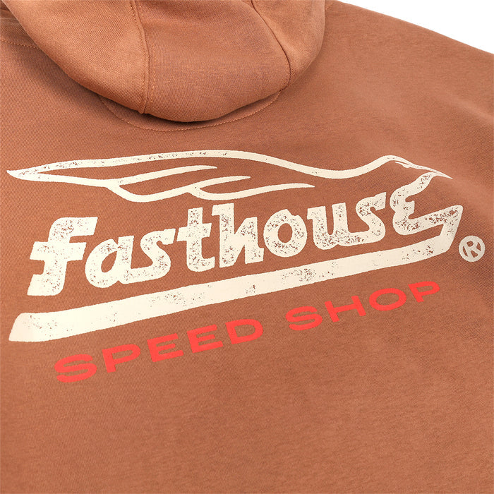 GILMORE HOODED PULLOVER (Chestnut) | FASTHOUSE