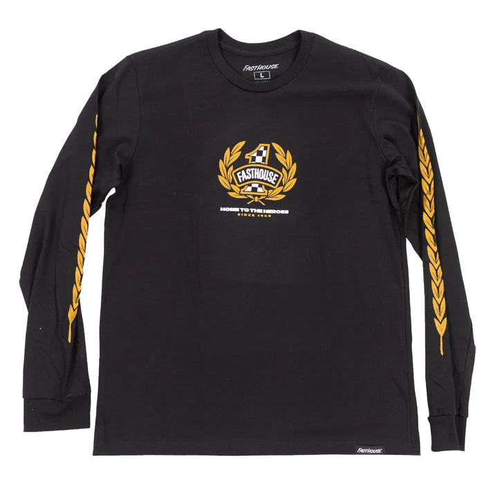 HEROES LS TEE (BLACK) | FASTHOUSE