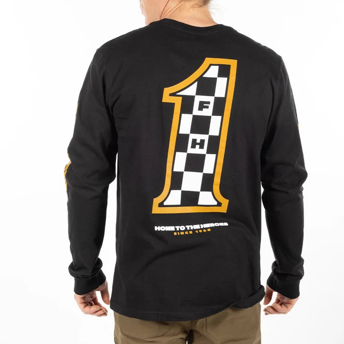 HEROES LS TEE (BLACK) | FASTHOUSE