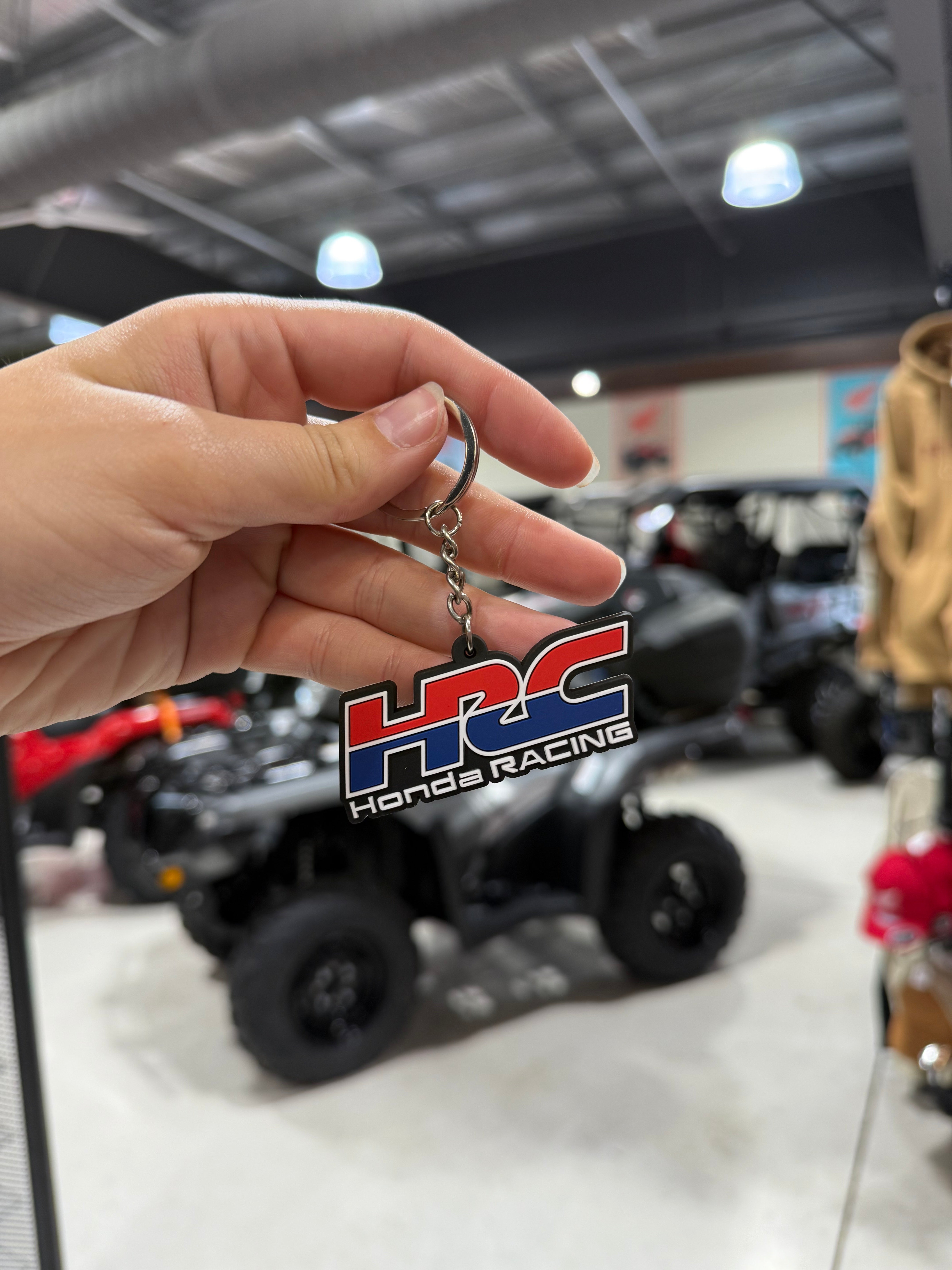 HONDA RACING LOGO KEYCHAIN