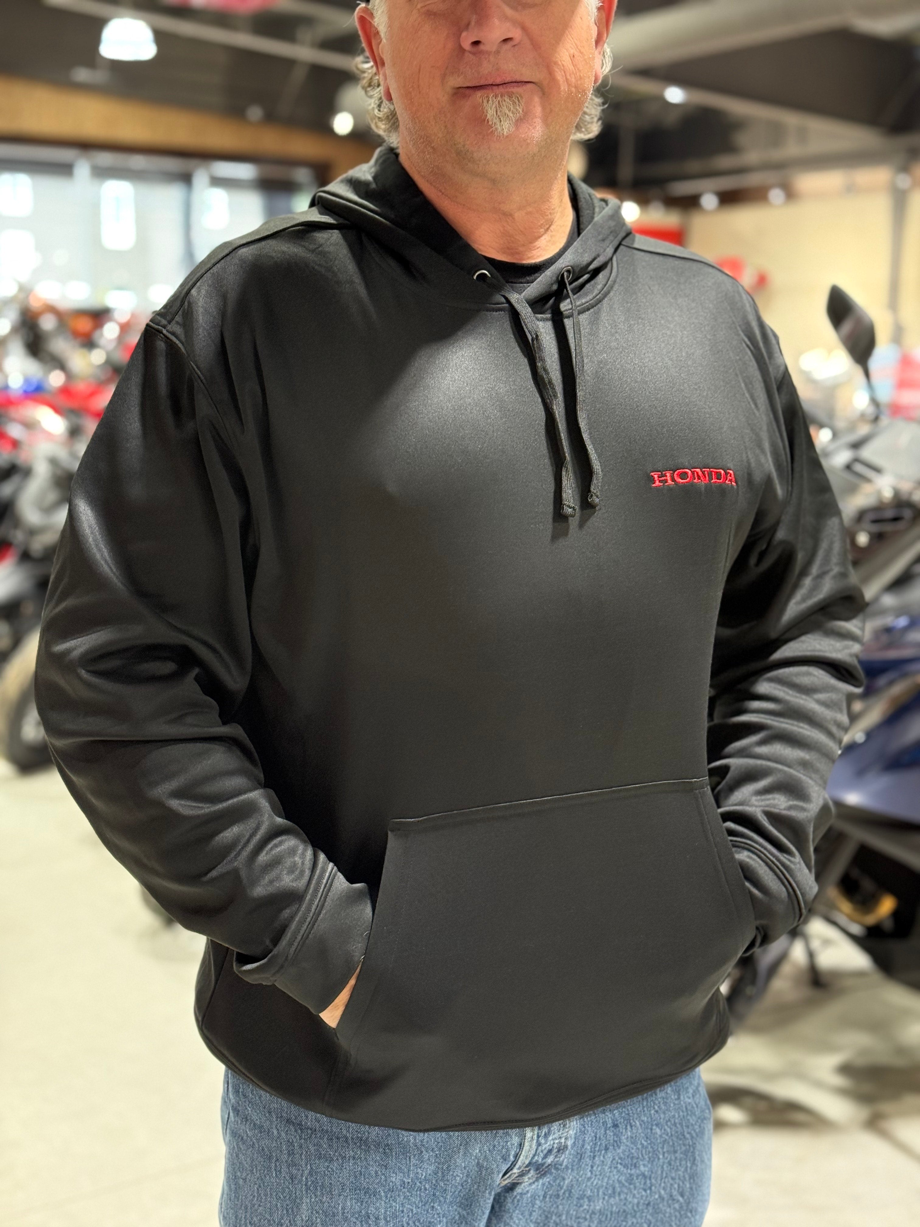 LIGHTWEIGHT HONDA HOODIE (Black) | TNT