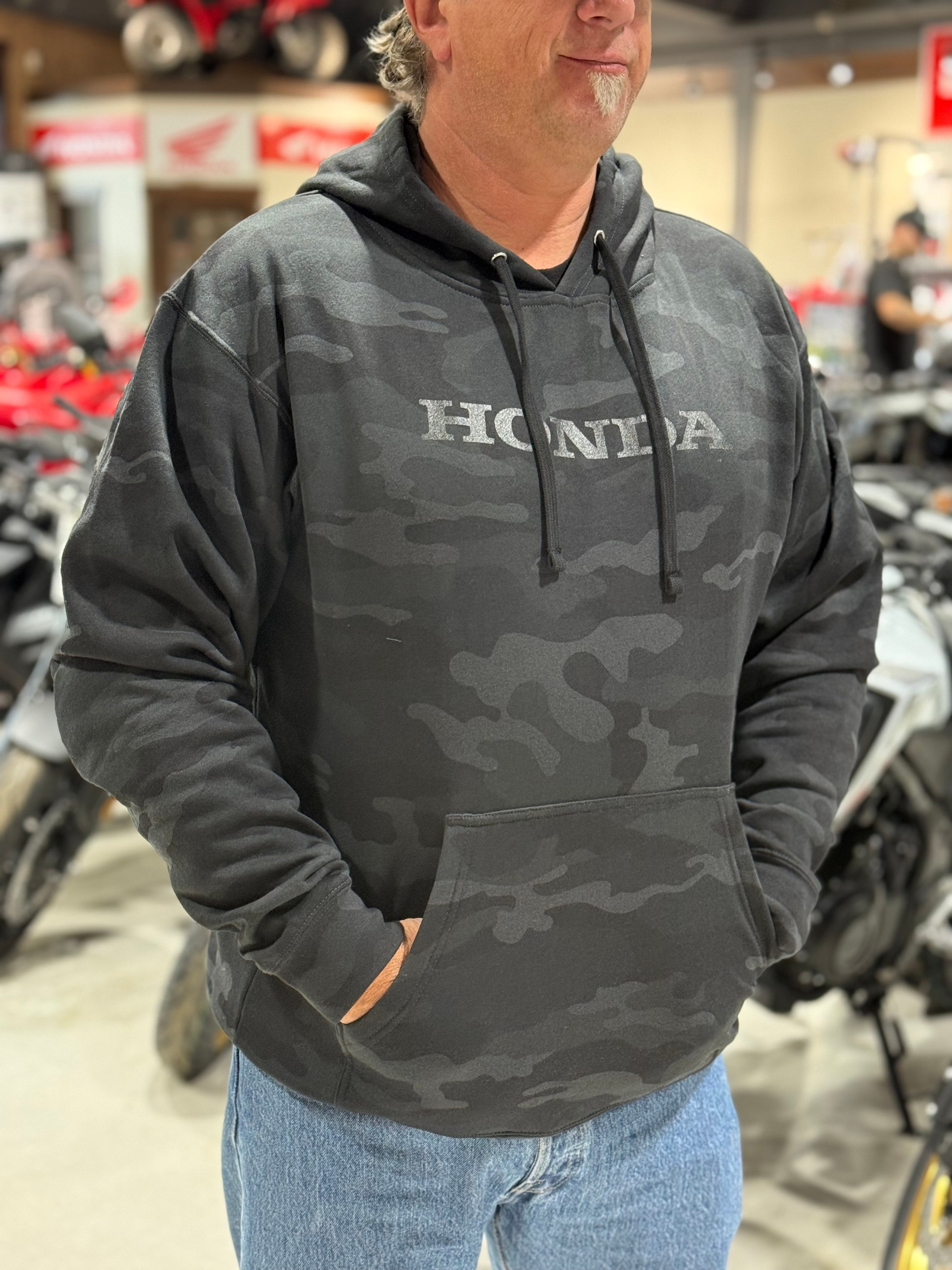 MIDWEIGHT CAMO HONDA HOODIE | TNT
