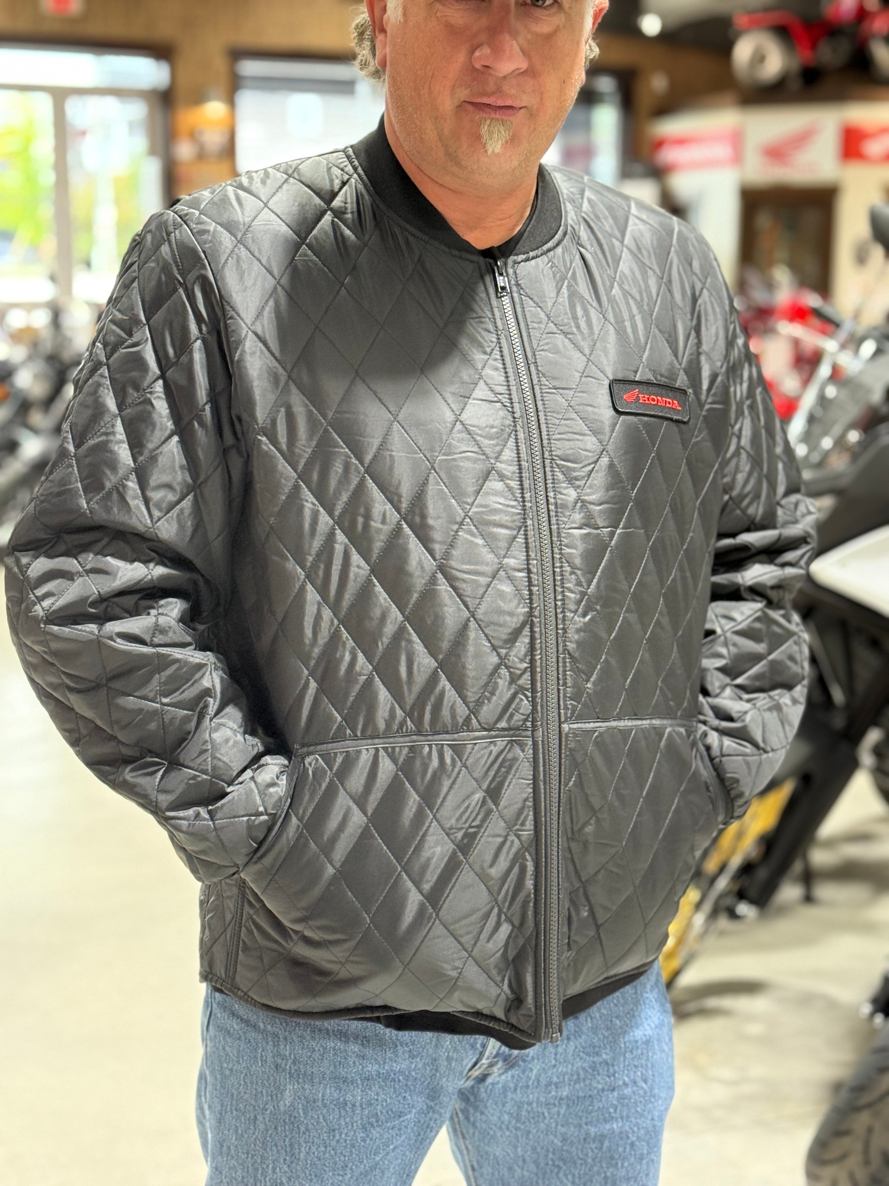 HONDA QUILTED JACKET (Black) | TNT