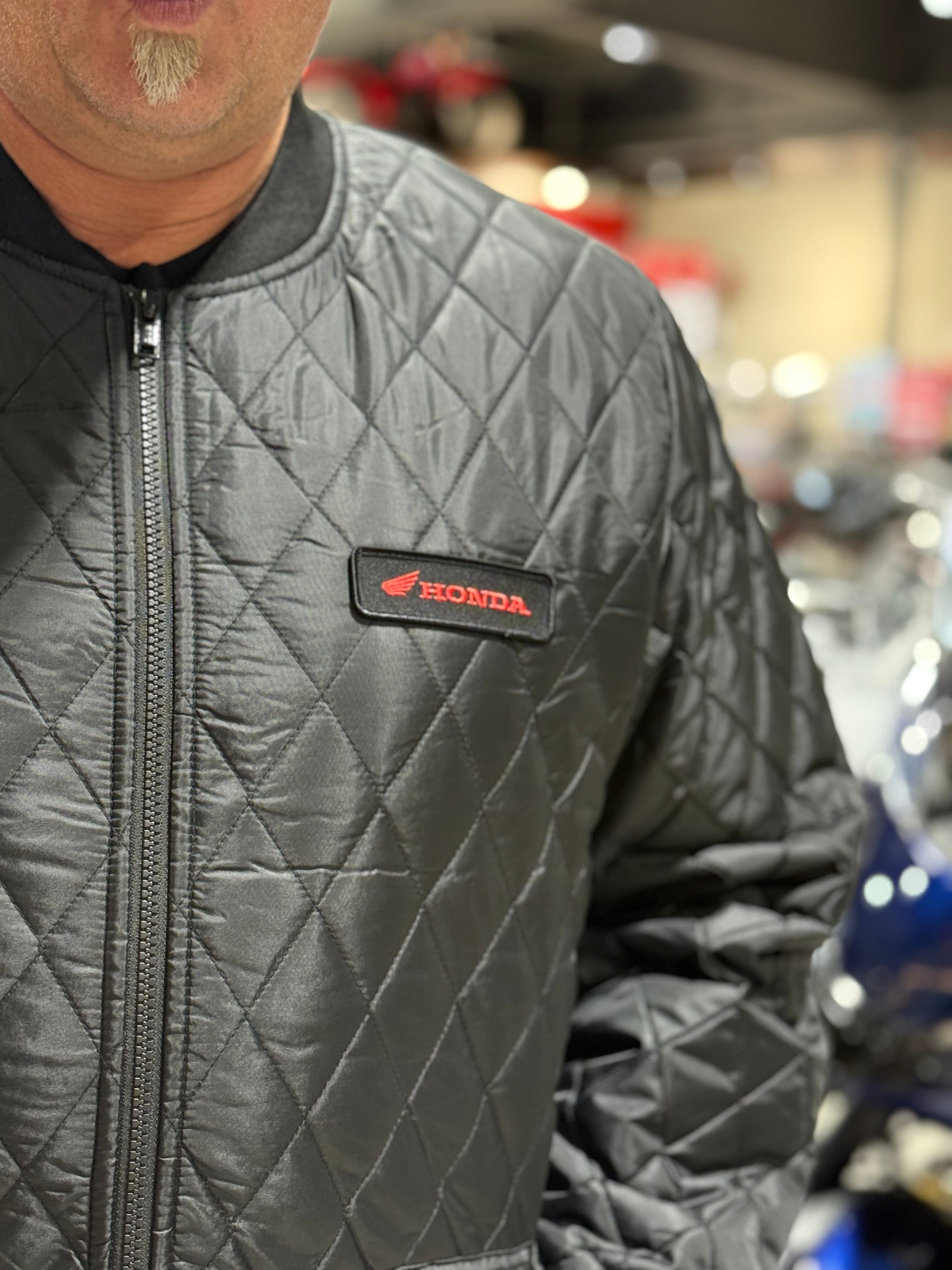 HONDA QUILTED JACKET (Black) | TNT