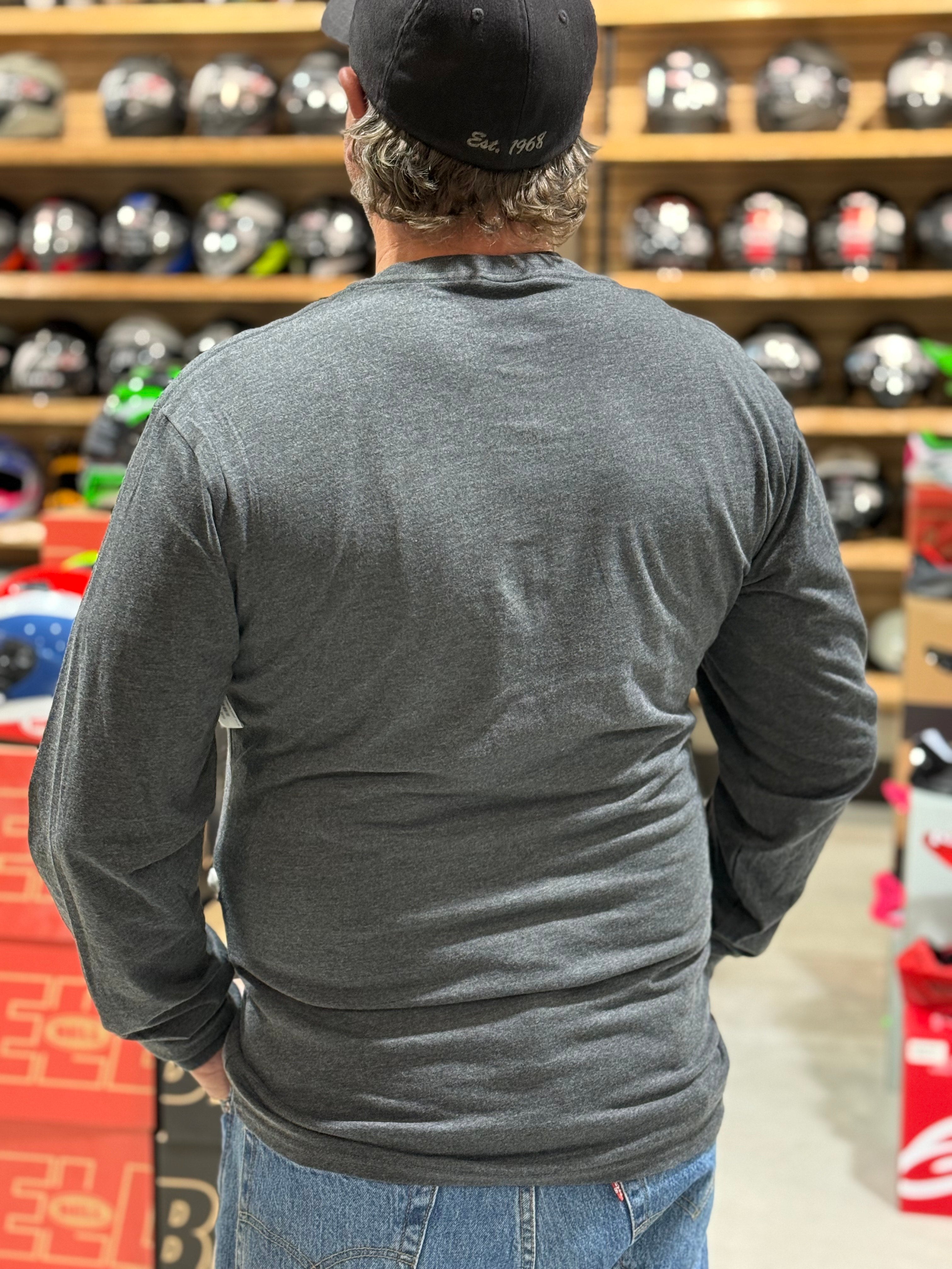 HONDA LONGSLEEVE SHIRT (Black) | TNT