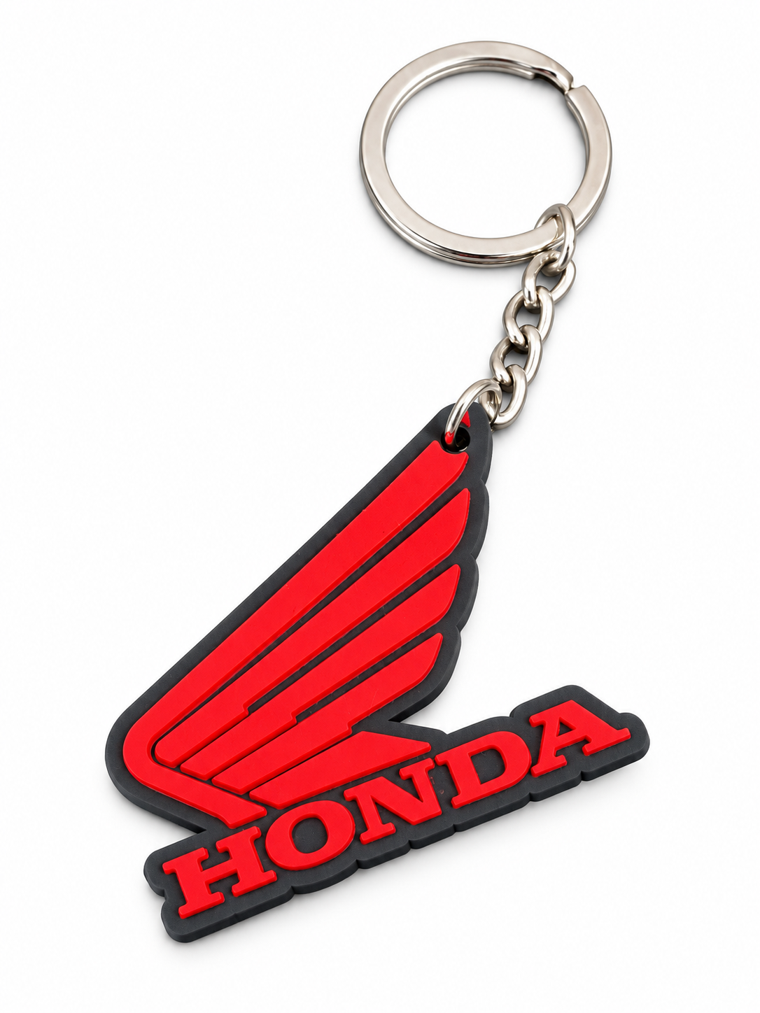WING 2D SILICONE KEYCHAIN | HONDA
