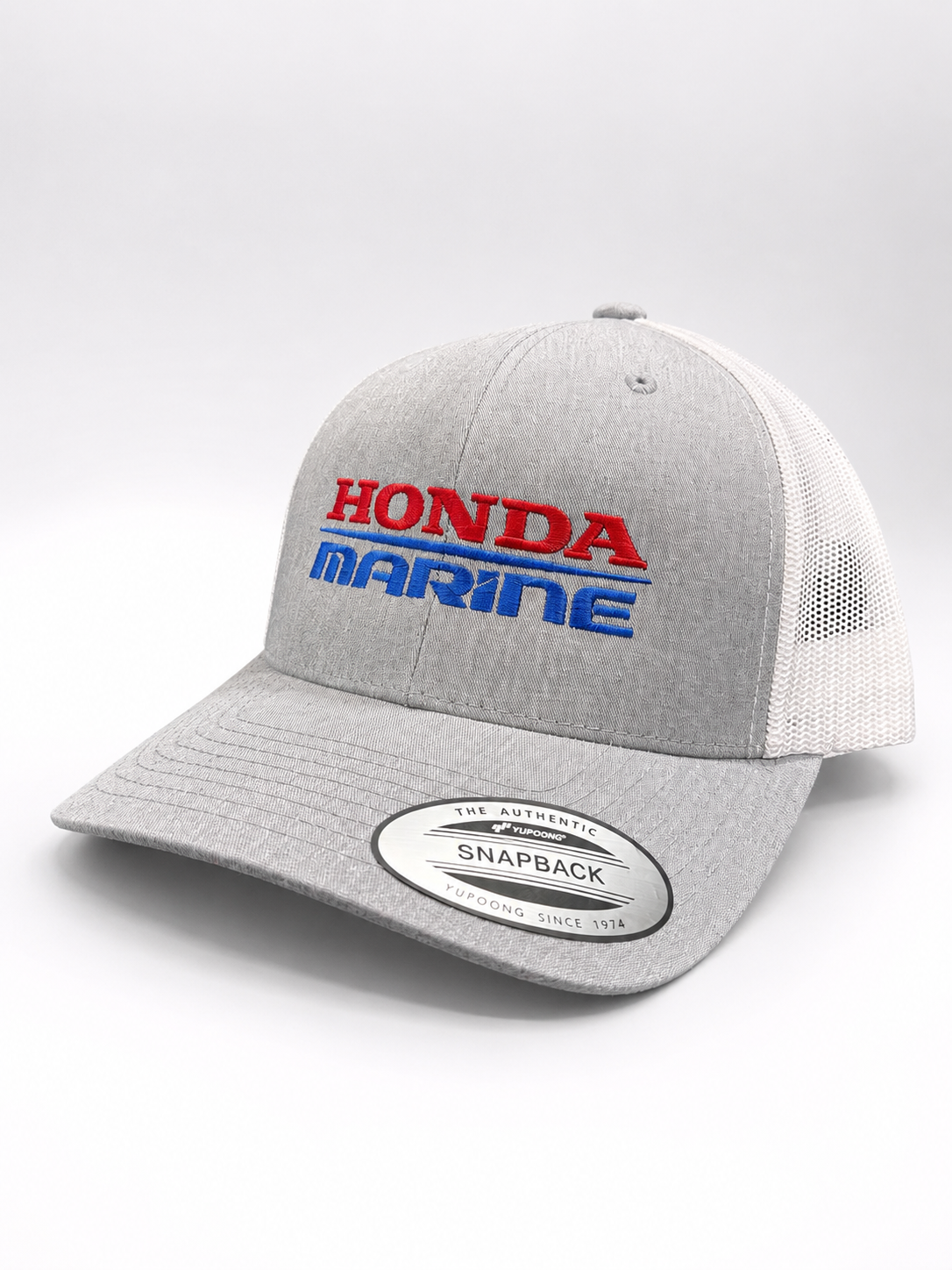 MARINE TRUCKER HAT (GREY) | HONDA