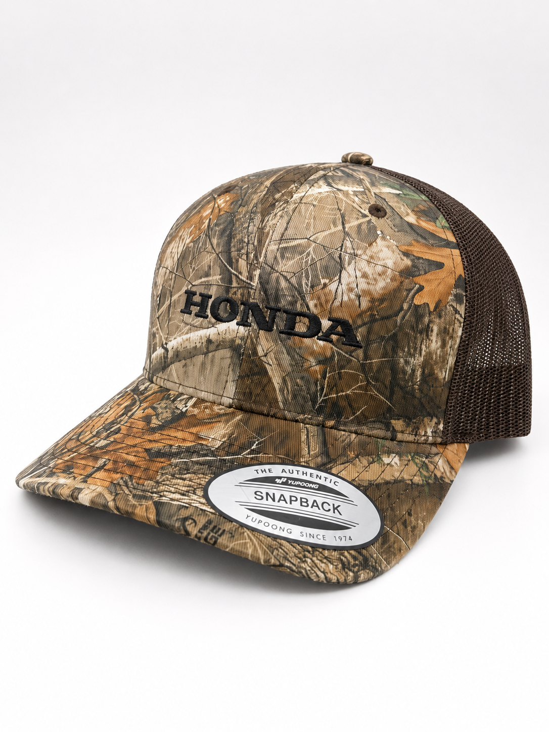CAMO TRUCKER HAT | HONDA
