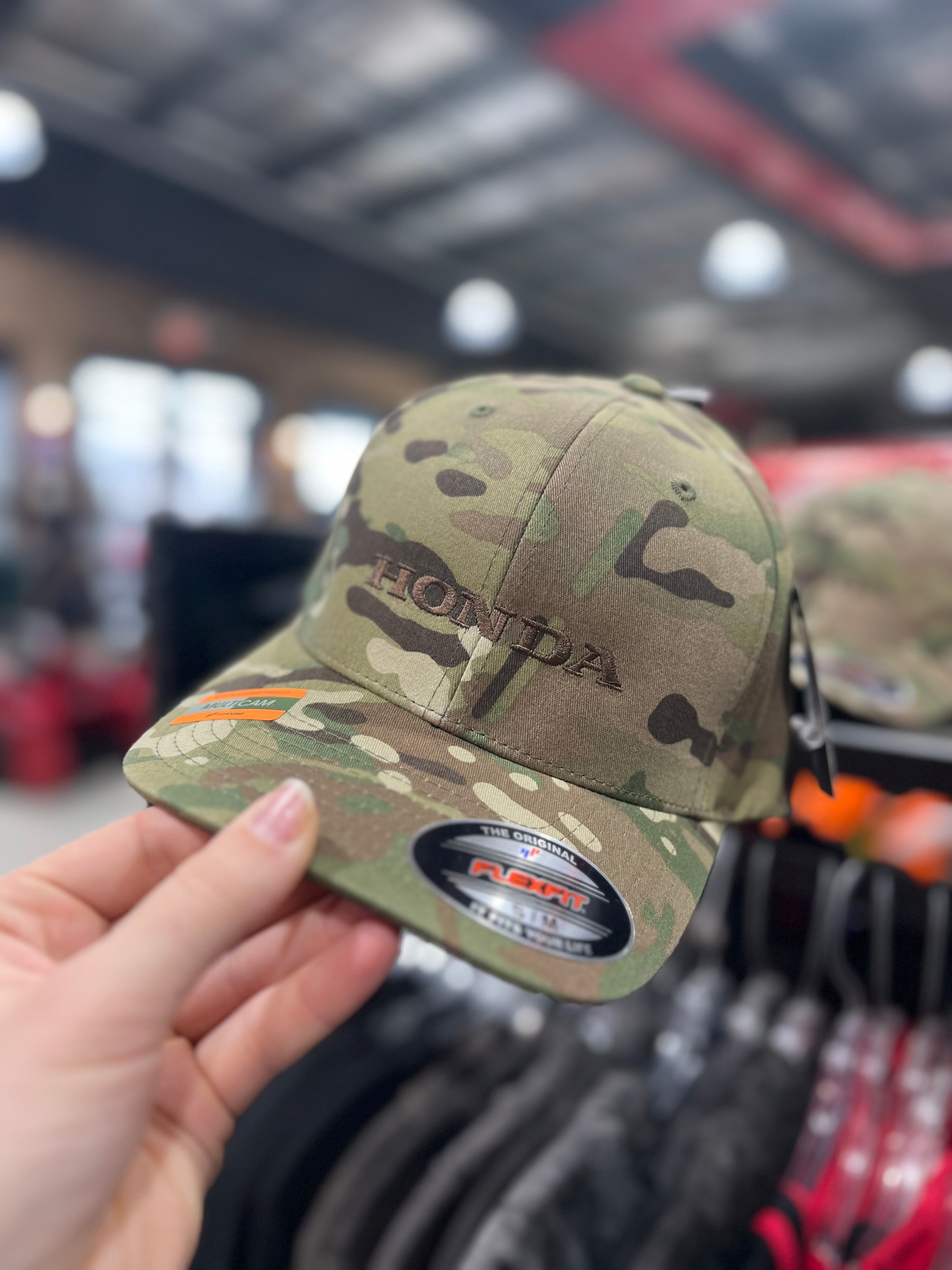 FLEXFIT WOLLY CAP (Camo) | Honda