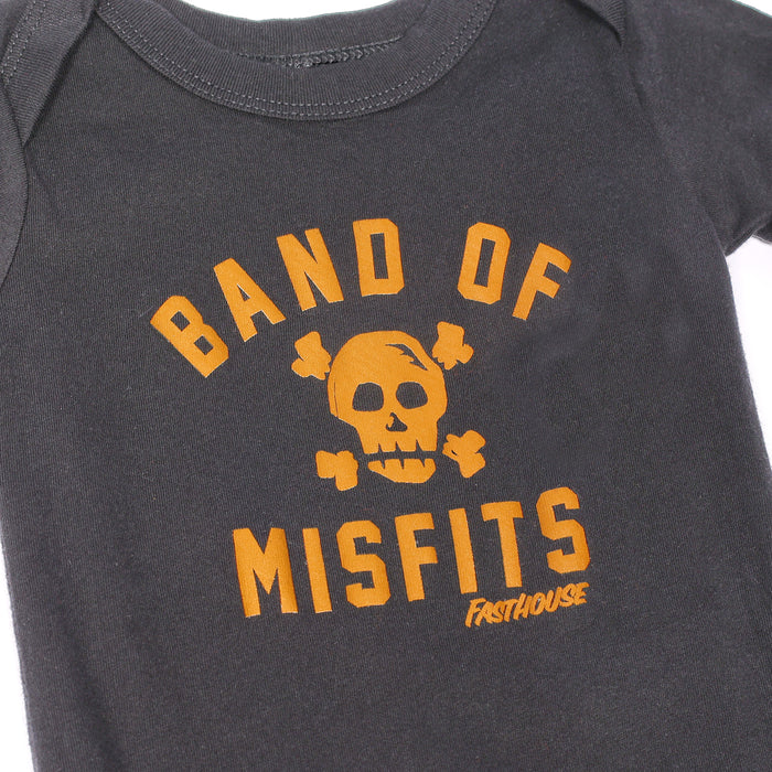 INFANT CAPONE ONESIE (Black) | FASTHOUSE