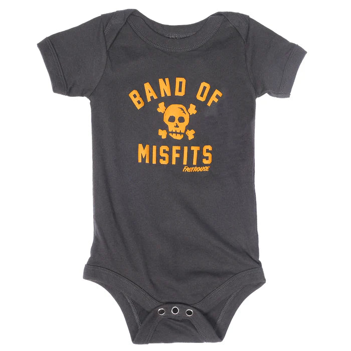 INFANT CAPONE ONESIE (Black) | FASTHOUSE
