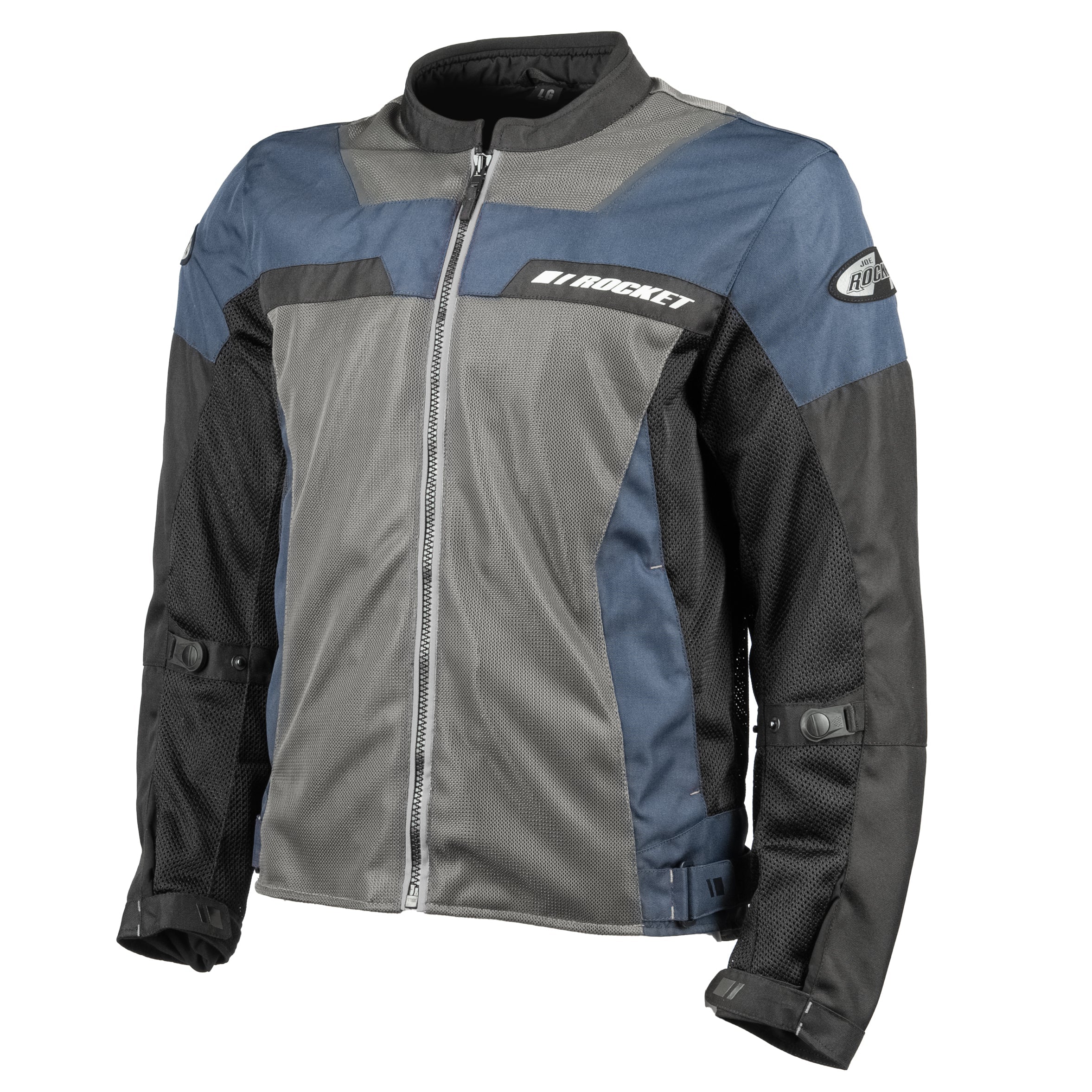 MEN'S MESH ION JACKET (Navy/Charcoal) | Joe Rocket