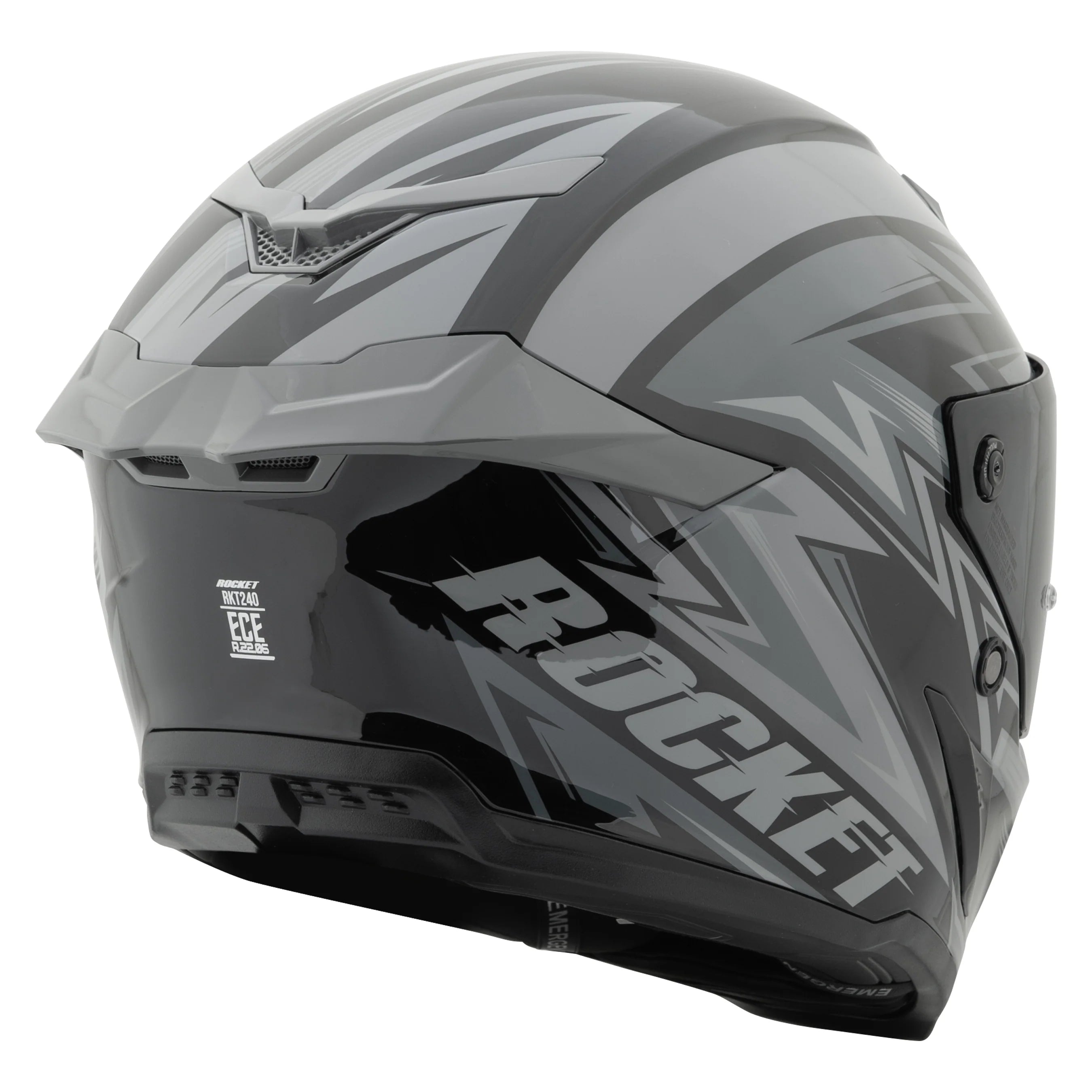 RKT 240-SERIES REACTOR FULL FACE HELMET (Grey) | Joe Rocket