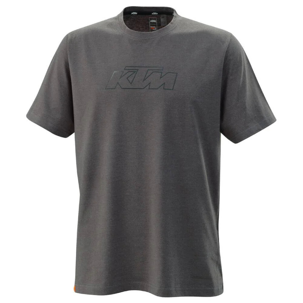 ESSENTIAL TEE GREY MELANGE | KTM