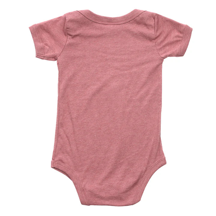 INFANT KIERA ONESIE (Heather Mauve) | Fasthouse