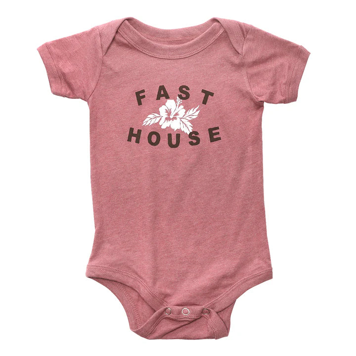 INFANT KIERA ONESIE (Heather Mauve) | Fasthouse