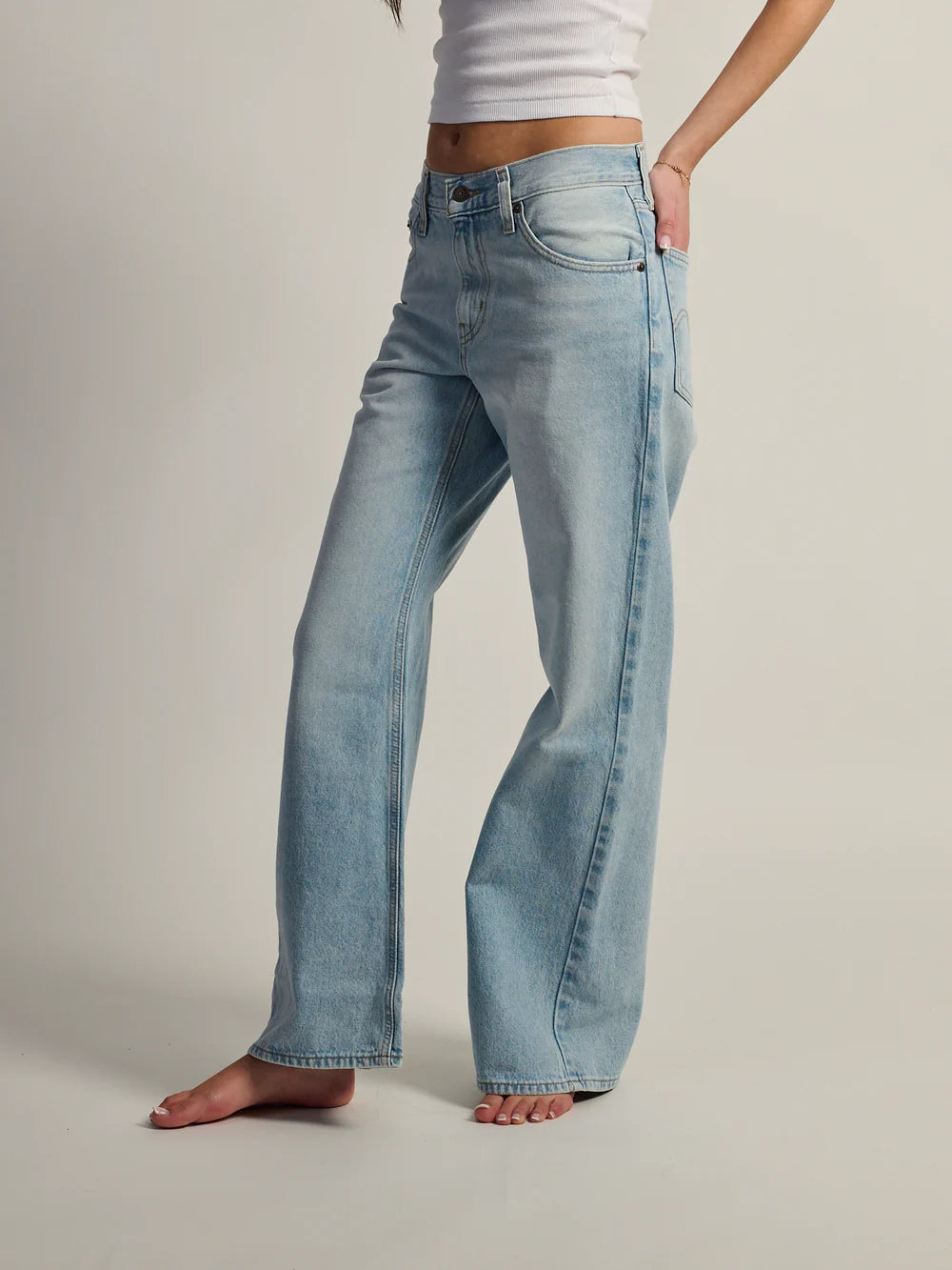 WOMEN'S MIDDY LOOSE BOOT CUT JEAN (Abraided Art) | LEVI'S