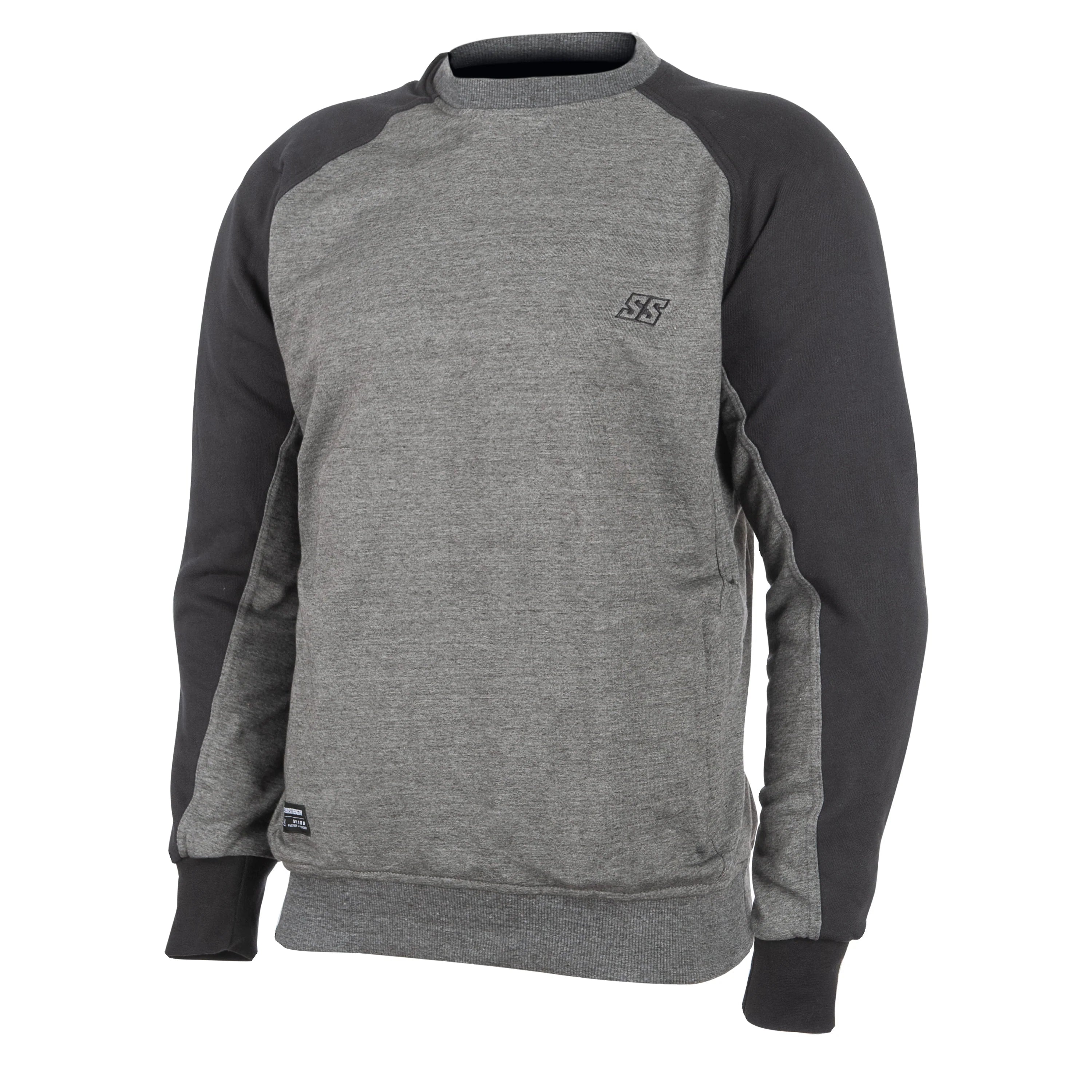 LUNATIC FRINGE REINFORCED/ARMOURED SEWATSHIRT (Grey) | Speed and Strength