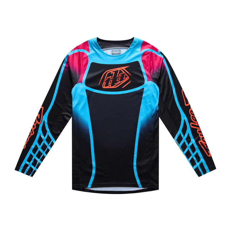 GP PRO JERSEY (Framework Black/Cyan Blue) | TLD