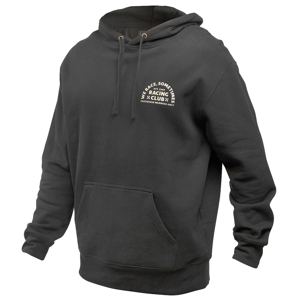 MENS MEMBERS ONLY HOODED PULLOVER (Black) | Fasthouse