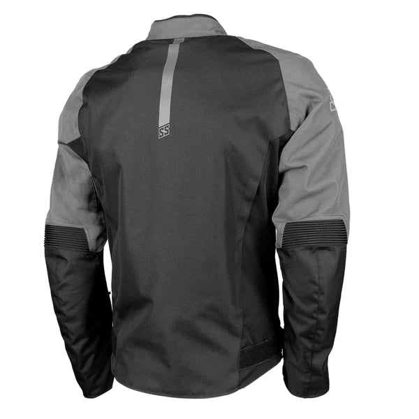 MOMENT OF TRUTH TEXTILE JACKET (Black/Grey) | Speed and Strenght