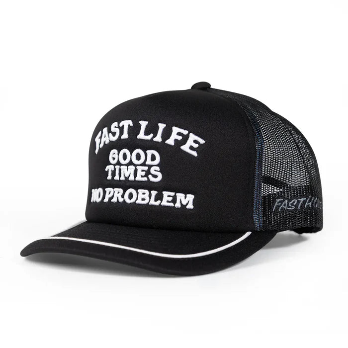 NO PROBLEM HAT (BLACK) | FASTHOUSE