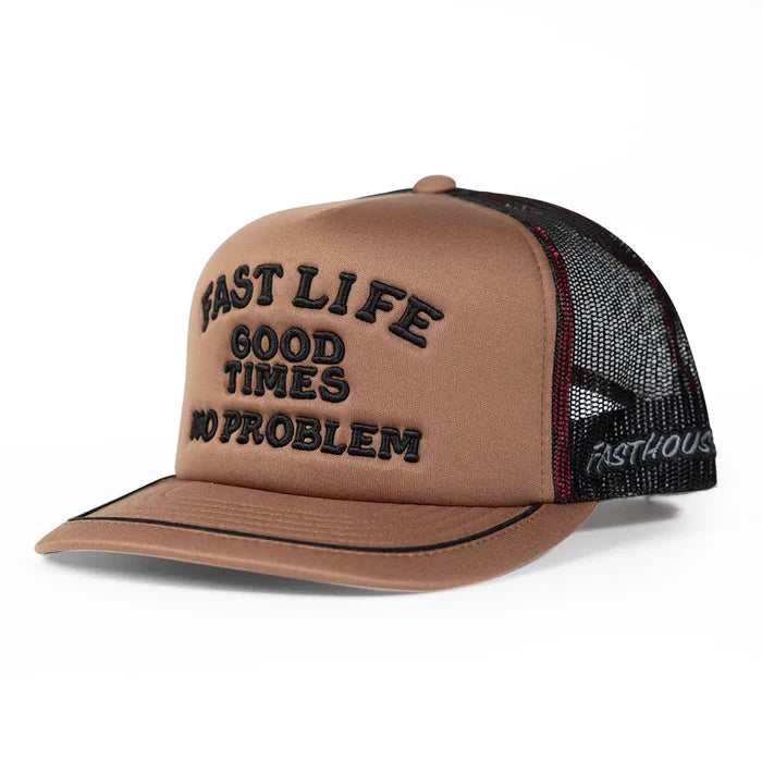 NO PROBLEM HAT (CAMEL) | FASTHOUSE
