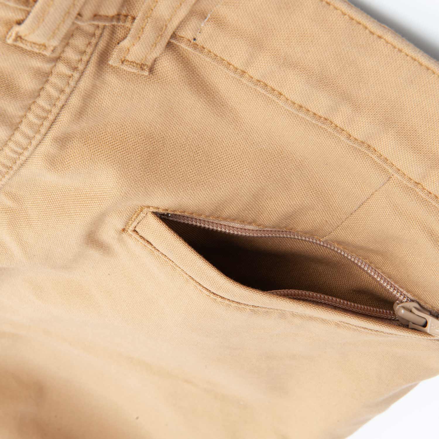 OFF THE CHAIN MEN'S ARMOURED/REINFORCED CHINO (Sand) | Speed and Strength