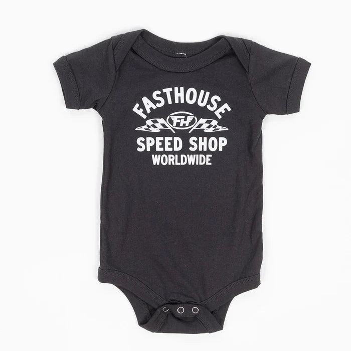 INFANT VAULT ONESIE (BLACK) | FASTHOUSE