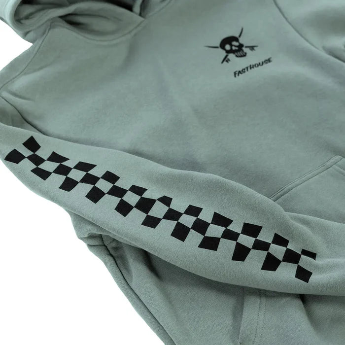 YOUTH OTIS HOODED PULLOVER (Sage) | FASTHOUSE