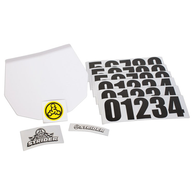 STRIDER NUMBER PLATE KIT