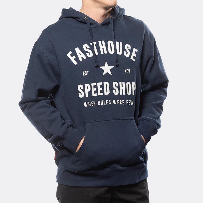 PARAGON HOODED PULLOVER (Navy) | Fasthouse