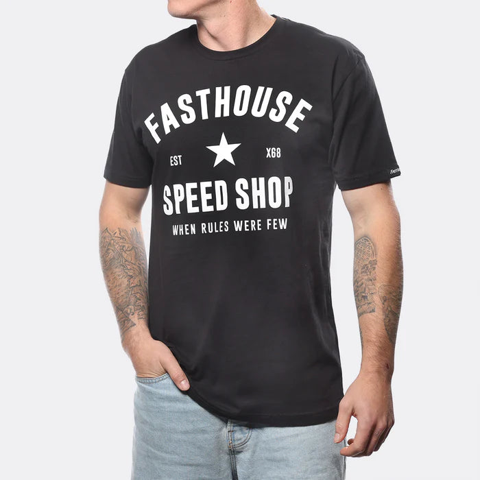 MEN'S PARAGON SS TEE (Black) | Fasthouse