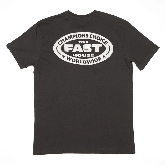 MEN'S PETROL SS TEE (GRAPHITE BLACK) | FASTHOUSE
