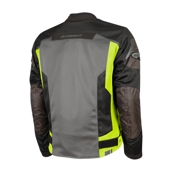 PHOENIX 14.0 MEN'S MESH JACKET (Black/Hi-Vis) | Joe Rocket