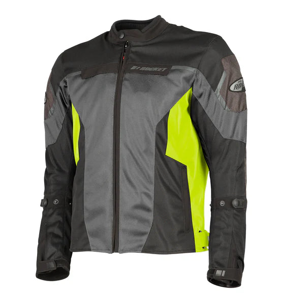 PHOENIX 14.0 MEN'S MESH JACKET (Black/Hi-Vis) | Joe Rocket