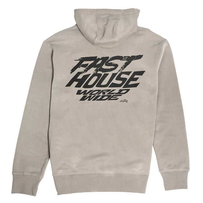 MEN'S PRIMER HOODED PULLOVER (Warm Grey) | Fasthouse