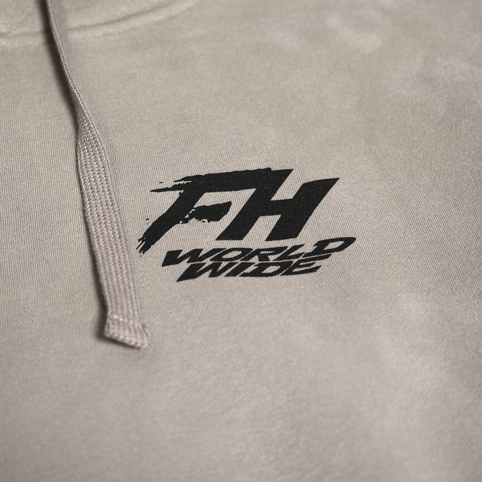 MEN'S PRIMER HOODED PULLOVER (Warm Grey) | Fasthouse