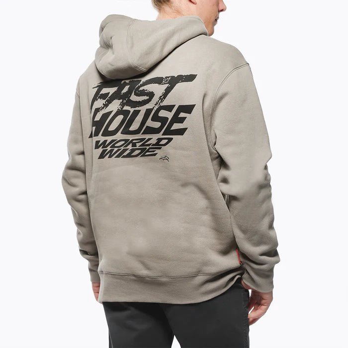 MEN'S PRIMER HOODED PULLOVER (Warm Grey) | Fasthouse