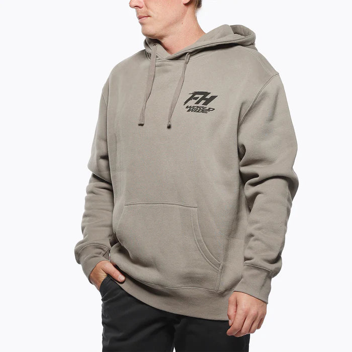 MEN'S PRIMER HOODED PULLOVER (Warm Grey) | Fasthouse