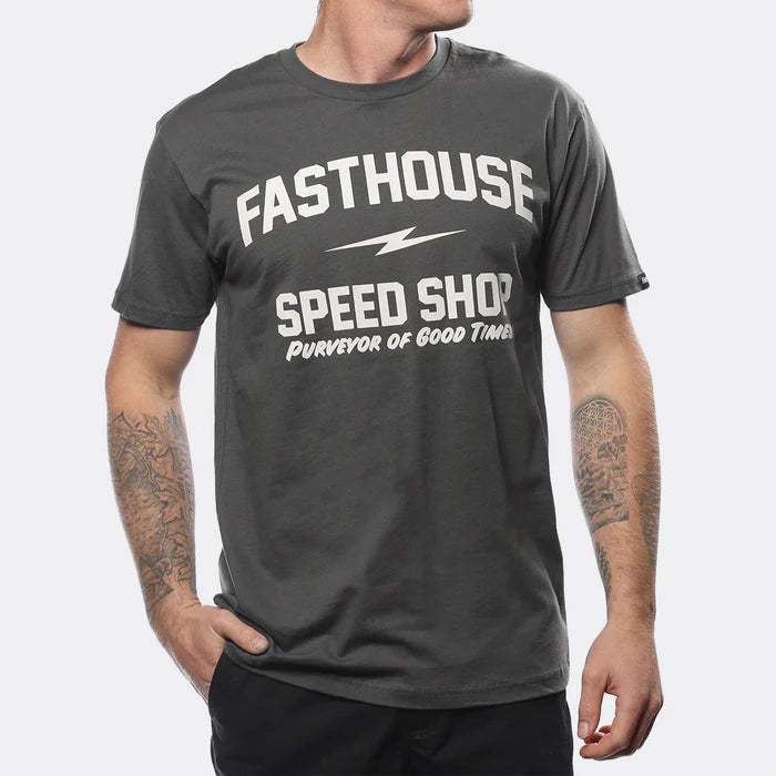 MEN'S PURVEYOR SS TEE (Gunmetal) | Fasthouse
