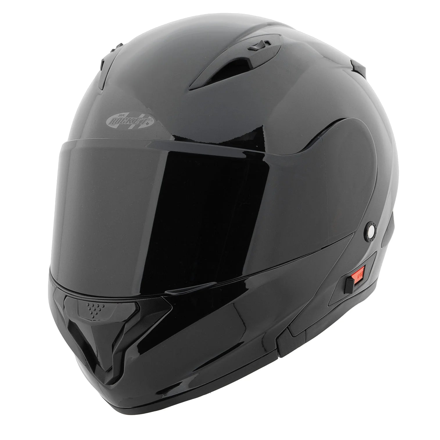 RKT 300-SERIES SOLID FULL FACE MODULAR HELMET (Black) | Joe Rocket