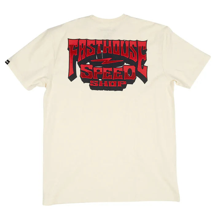 RECORD SS TEE (NATURAL) | FASTHOUSE