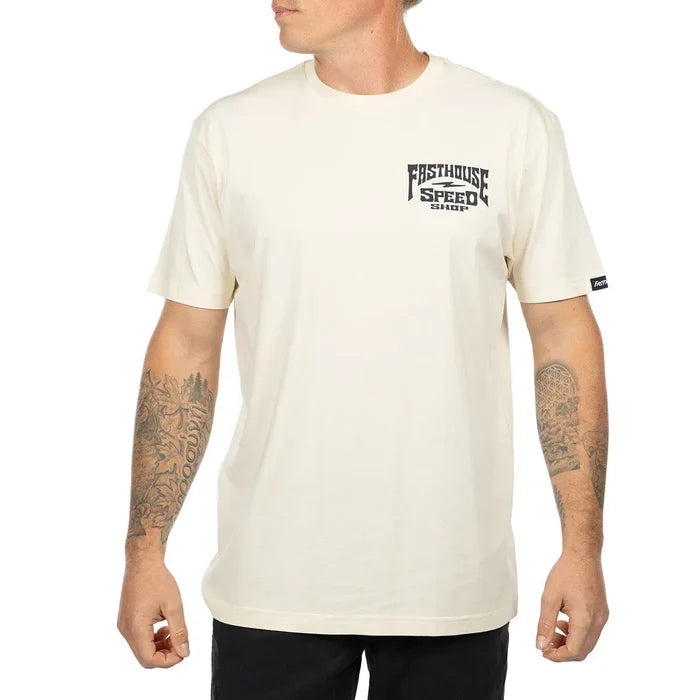 RECORD SS TEE (NATURAL) | FASTHOUSE