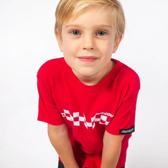TODDLER RIFF SS TEE (Red) | FASTHOUSE