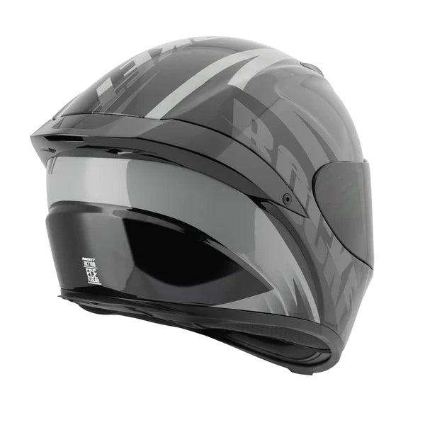 ADULT RKT 100 ATOMIC 3.0 FULL FACE HELMET (Grey/Black) | Joe Rocket